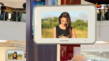 El circuito digital de Impactmedia llega a un centenar de centros comerciales