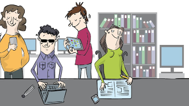 ESIC colabora con la Once en una guía para estudiantes con discapacidad