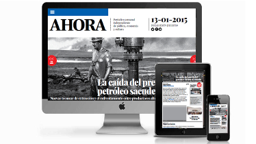 Hoy se ha presentado ‘Ahora’, nuevo periódico semanal
