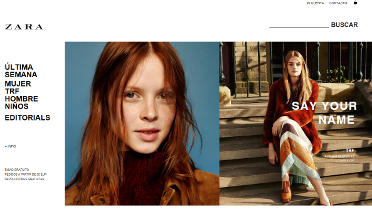 Zara, líder de las ventas online en España, con un 45% de cuota de mercado