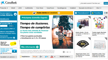 La Caixa, la marca financiera preferida por Google