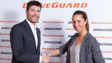 Gemma Mengual es la embajadora del neumático Bridgestone Driveguard