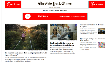 ‘The New York Times’ lanza una versión en español