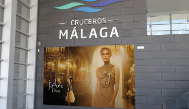 Zercana Consulting comercializa los soportes publicitarios del Puerto de Málaga