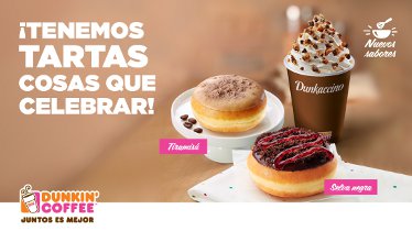 Dunkin' Coffee asigna sus cuentas de creatividad y medios en España