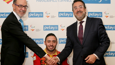 Pelayo se convierte en colaborador del Comité Paralímpico Español