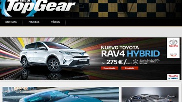 Axel Springer lanza en nuestro país la cabecera TopGear, bajo licencia de la BBC