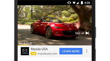Google presenta dos innovaciones publicitarias para ‘apps’ y vídeo