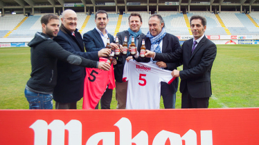 Mahou patrocina a un equipo de fútbol