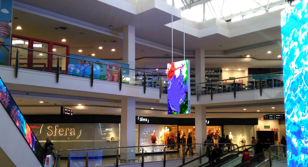 Clear Channel digitaliza el centro comercial La Vaguada