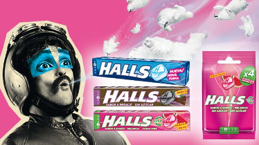 Halls revisa su publicidad en Europa