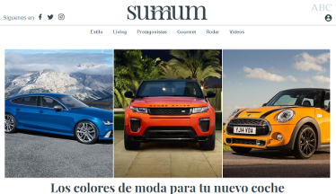 Summum, nuevo portal de lujo y estilo de vida de Abc.es