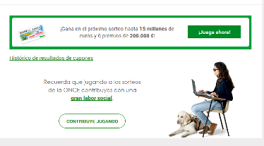 Sra. Rushmore empieza a trabajar para la ONCE