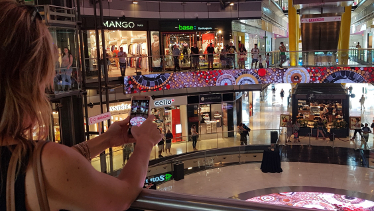 Trison, encargado de la transformación digital del centro comercial Arenas de Barcelona