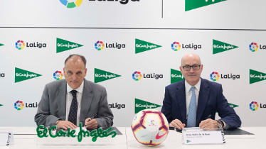 El Corte Inglés patrocinará LaLiga durante otras tres temporadas