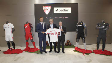 Betfair asocia su marca al Sevilla FC