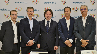 MKTG gestiona el acuerdo de patrocinio entre Creditea y el Rayo Vallecano